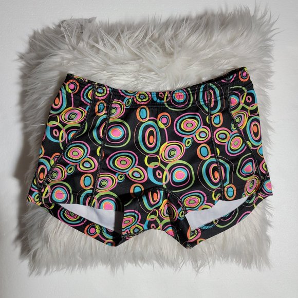 USA Ultimate Sports and Apparel Geometric Print Stretch Shorts Size Small - Picture 3 of 6